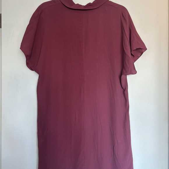 Aritzia Wilfred Mauve Button Down Dress (S) - Picture 2 of 5